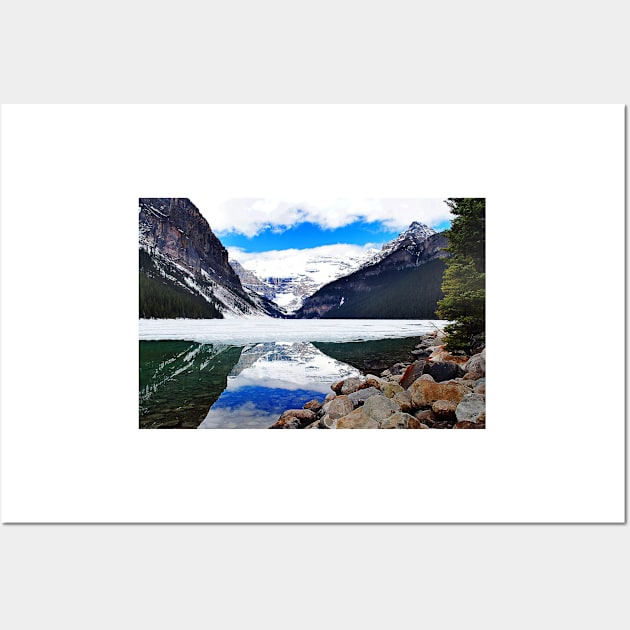 Lake Louise Victoria Glacier Alberta Canada Wall Art by AndyEvansPhotos